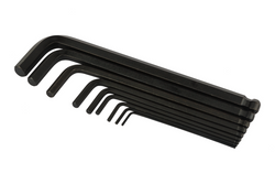 STANLEY Inbusschlüssel, Kugelkopf-Sechskantschlüssel 1,5-10 mm, 9 Stück.