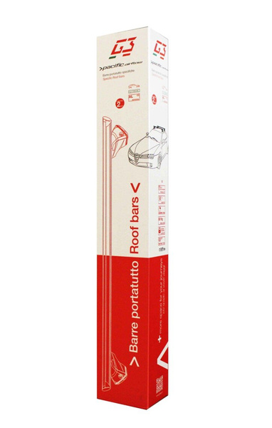 G3 Pacific Aero 64.230-68.127 Aluminium-Dachträger