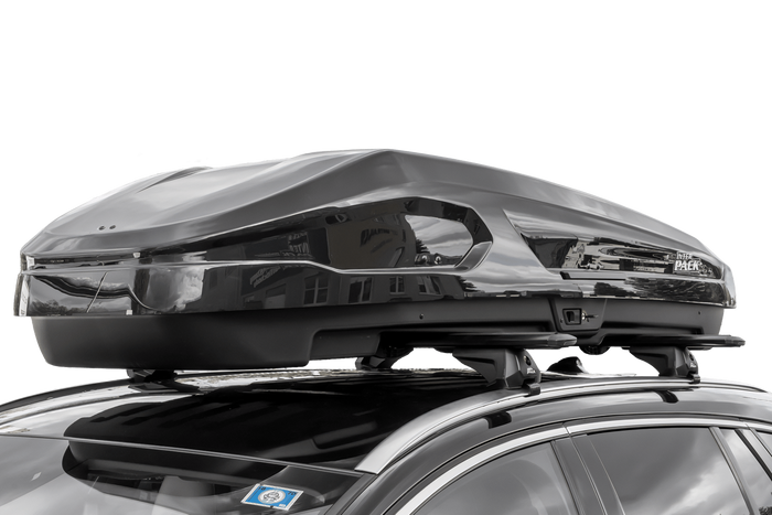 Inter Pack Monsun PRO L Dachbox, Schwarz Metallic