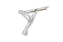 ProPlus 361506 ausziehbarer Eckstabilisator für 1100 kg Anhänger 495 mm