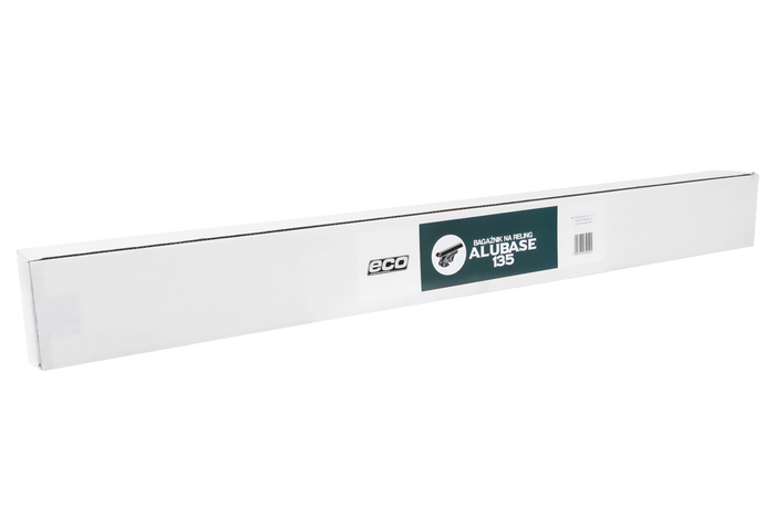  Eco Alubase 135 - universeller Aluminium-Dachträger mit Schienen und Schlössern