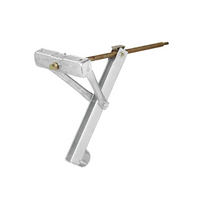 ProPlus 361501 ausziehbarer Eckstabilisator für 500-kg-Anhänger, 457 mm