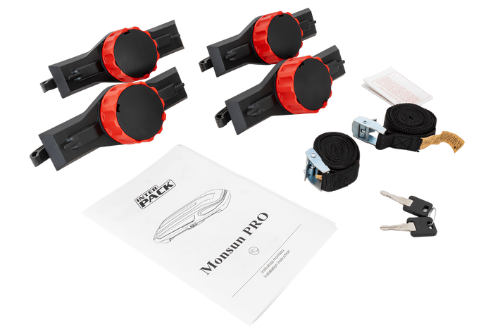 Inter Pack Monsun PRO M Dachbox, mattschwarz