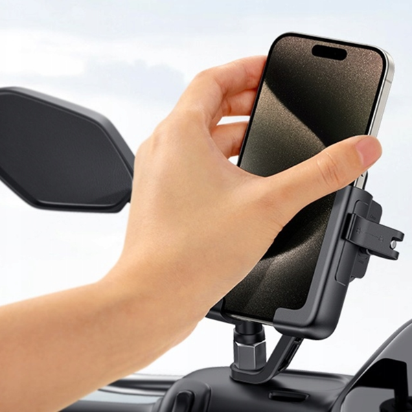 BASEUS GoTrip Serie universelle Handyhalterung für Fahrrad/Motorrad mit Spiegel