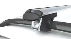 Atera Signo RT 048222 Dachträger für Reling (122 cm) Aluminium