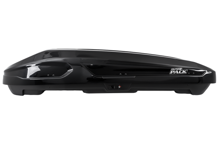 Inter Pack Monsun PRO L Dachbox, Schwarz Metallic