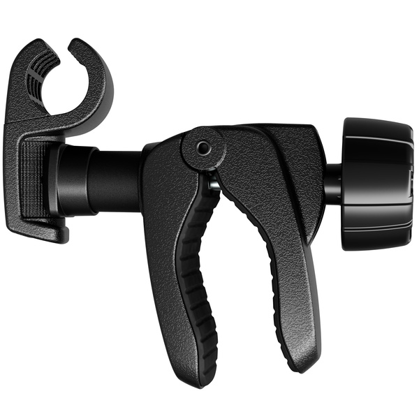 Kurzer C-Bügel für Peruzzo-Fahrradständer (schwarz)