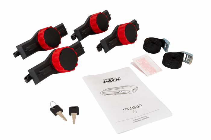 Inter Pack Monsun L Dachbox, mattschwarz