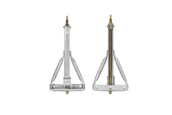 ProPlus 361501 ausziehbarer Eckstabilisator für 500-kg-Anhänger, 457 mm