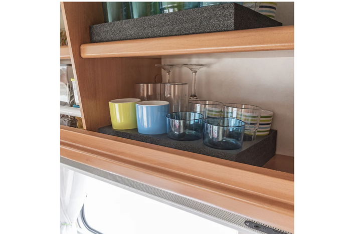 ProPlus 761472 Camping-Becher- und Gläserhalter, Hartschaum, fasst 12 Becher