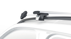 Atera Signo RT 048222 Dachträger für Reling (122 cm) Aluminium