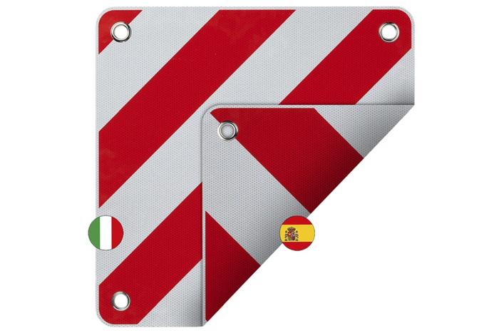 ProPlus 361234V01 Rückfahrwarnschild, doppelseitig, 50 x 50 cm