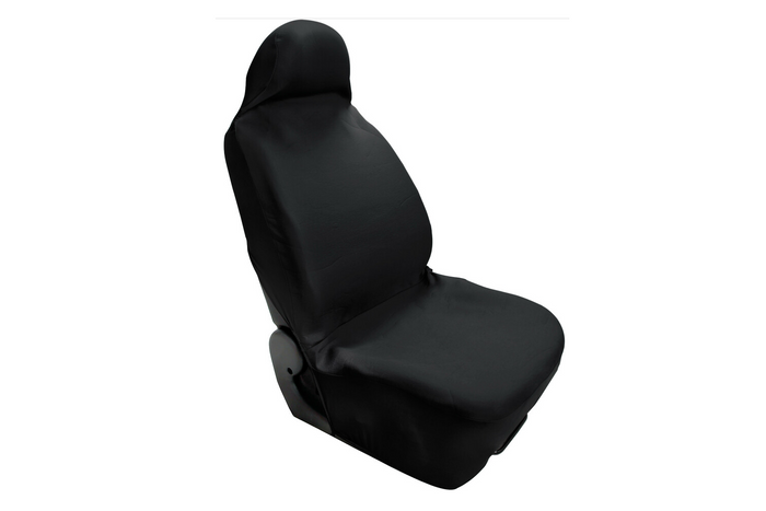 LAMPA Quick Cover Autositzbezug, schwarz, für den Vordersitz