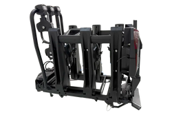 Platforma rowerowa na hak WG-TPAF3 na 3 rowery składana światła LED (czarna)