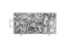 Satz Aluminium-Unterlegscheiben YATO YT-068652, 450 Stück