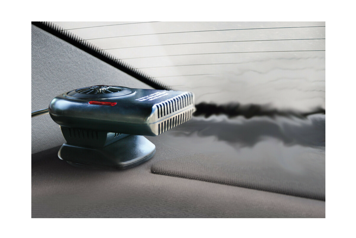 Fensterentfrosterlampe KALOR Autoheizung 12V 160W