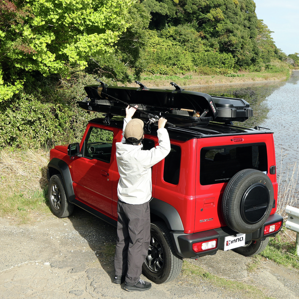 Dachbox für Angelruten INNO ROD BOX 290 (IF44BK)