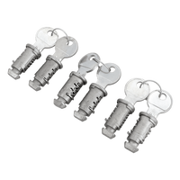 Set mit universellen Schlössern und Schlüsseln (6 Stück)