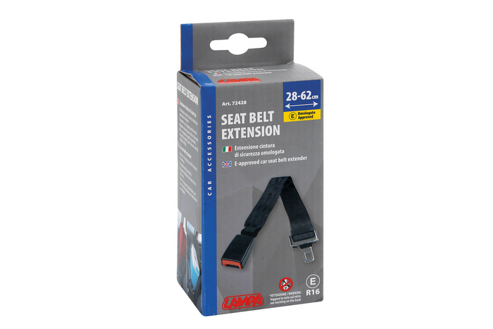 Sicherheitsgurtverlängerung LAMP R16 zugelassen 28-62 cm