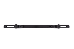 Eco Alubase 120 Dachträger - universeller Aluminium-Dachträger für offene Dachreling (schwarz)