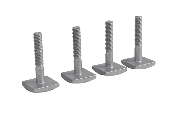 Einsatz für Aluminiumträger 35mm x M6 (4 Stk.)