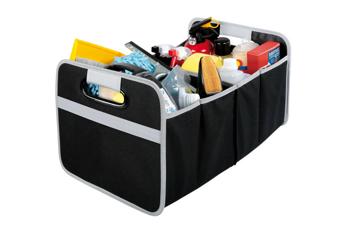 LAMPA Shop&Store L Einkaufskorb, faltbarer Aufbewahrungsbehälter, 50 x 33 cm