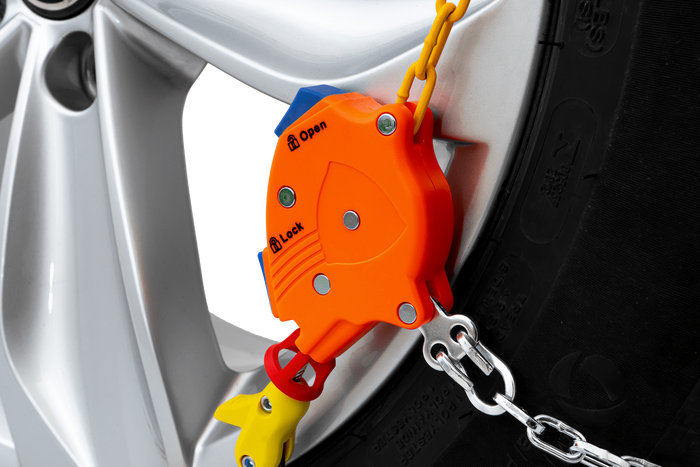 Inter Pack KNS 110 Schneeketten - 9 mm mit Selbstspannvorrichtung