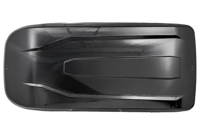 Inter Pack Monsun M Dachbox, Schwarz Metallic