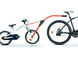 Trail Angel - Anhängerkupplung für ein Kinderfahrrad (rot)