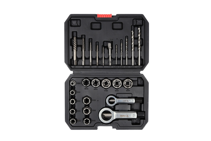 Universelles Schraubenausdreher-Set YATO YT-06037 26-teilig.