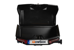 Towbox Camper Alpha schwarze LED (kurz) - Heckträgerbox