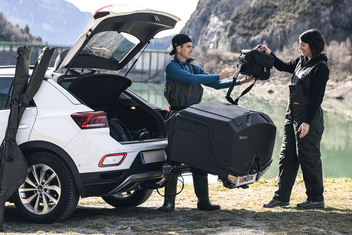 Towbox Alpha urban black - Heckträgerbox