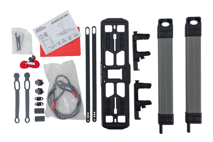 Inter Pack Spider 2E PRO - Anhängerkupplungs-Fahrradträger für 2 E-Bikes