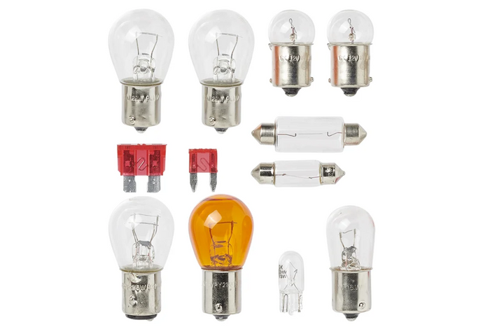 ProPlus 410065 12-teiliges Ersatzlampen-Set für Wohnmobil, Auto
