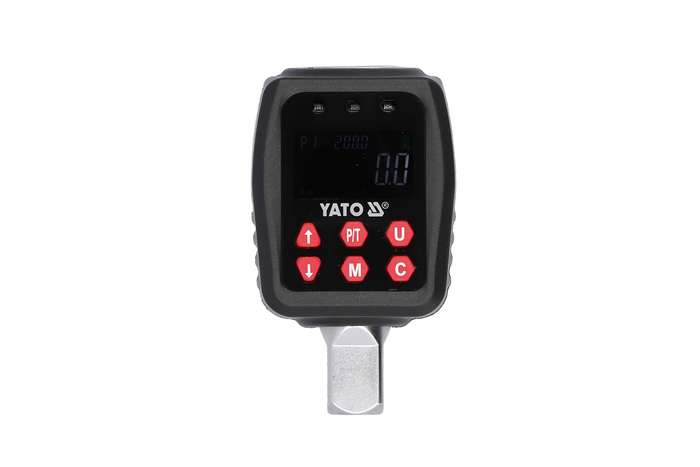 YATO YT-07535 elektronischer Drehmomentadapter 1/2" 10-200 Nm