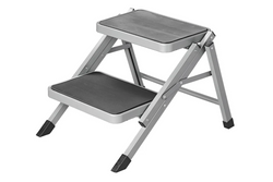 ProPlus 360823V01 Faltbare Campingtreppe, Zweistufentreppe, 150 kg