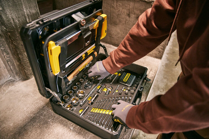 STANLEY STMT98109-1 Service-Kit, Werkzeugkoffer, 142-teilig