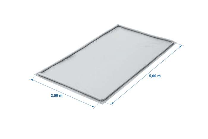 ProPlus 751960V03 Zeltmatte, wasserdichter Boden für Vorzelt 2,5 x 4,5 m