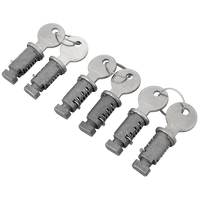 Atera Schloss- und Schlüsselset (6-teilig + 2 Schlüssel) 083011