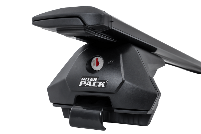 Inter Pack Virgo IR 120 (G2) Dachträger mit integrierten Schienen (schwarz)