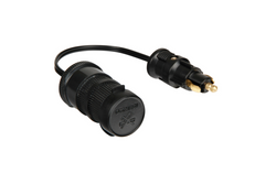 DIN-Adapter für Zigarettenanzünderbuchse LAMP 39028 Adapter 12/24V 8A