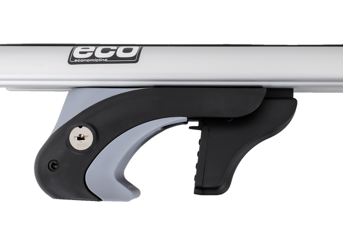 Dachträger Eco Alubase 120 - universeller Aluminium-Dachträger für Reling