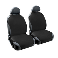 LAMPA T-Shirt schwarz, Satz Autositzbezüge für die Vordersitze