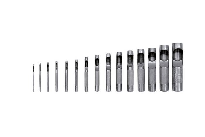 YATO YT-3591 Lederlocher 2-22mm 15 Stück.