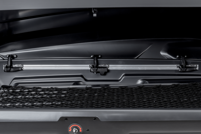Inter Pack Monsun L Dachbox, Schwarz Metallic