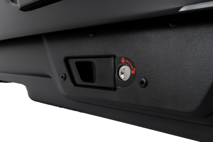 Inter Pack Monsun PRO M Dachbox, Schwarz Metallic