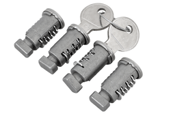 Atera Schloss- und Schlüsselset (4-teilig + 2 Schlüssel) 083010