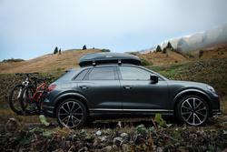 Atera Casar XL Dachbox, Schwarz Metallic