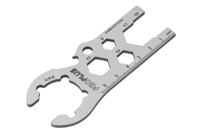 ProPlus 770549DEV01 Gaszylinderschlüssel Multifunktionsschlüssel