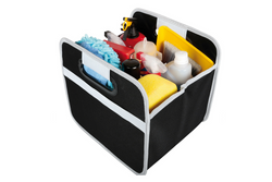 LAMPA Shop&amp;Store M Einkaufskorb, faltbarer Aufbewahrungsbehälter, 32 x 27 cm